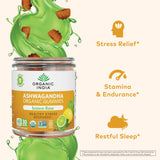 Sabor limón-lima en gominola ORGANIC INDIA para rutina agradable