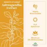 Uso diario ORGANIC INDIA: gominolas de Ashwagandha para comodidad