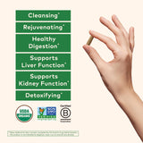 ORGANIC INDIA Punarnava, hierba clave para apoyo digestivo suave.