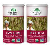 ORGANIC INDIA polvo de psyllium en caja para regular la digestión diaria