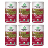 ORGANIC INDIA Psyllium Polvo Herbal con cascara entera para apoyar la regularidad.
