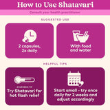 Organic India Shatavari Capsules, datos dietarios: compatible con dietas sin gluten y opciones veganas