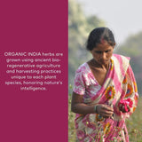 Organic India Triphala, cultivo sostenible y agricultores locales