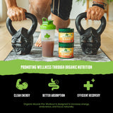 Organic Muscle ingredientes vegetales para rendimiento sostenido