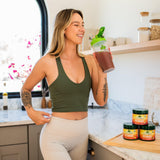 Organic Muscle sabor limón-frambuesa listo para mezclar