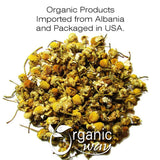 Almacenamiento organizado con camomila entera Organic Way en bolsa reutilizable