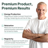 Organics Ocean Real Magnesio Citrato: origen del Mar Muerto, pureza y calidad.