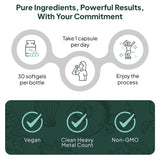 Suave gel de Organics Ocean, práctico para consumir diariamente.