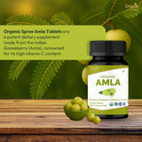 ORGANIC SPREE Amla: tabletas en envase para uso diario y conveniente