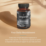 Organifi Essential Magnesium, estilo de vida activo con energía sostenida y apoyo muscular.