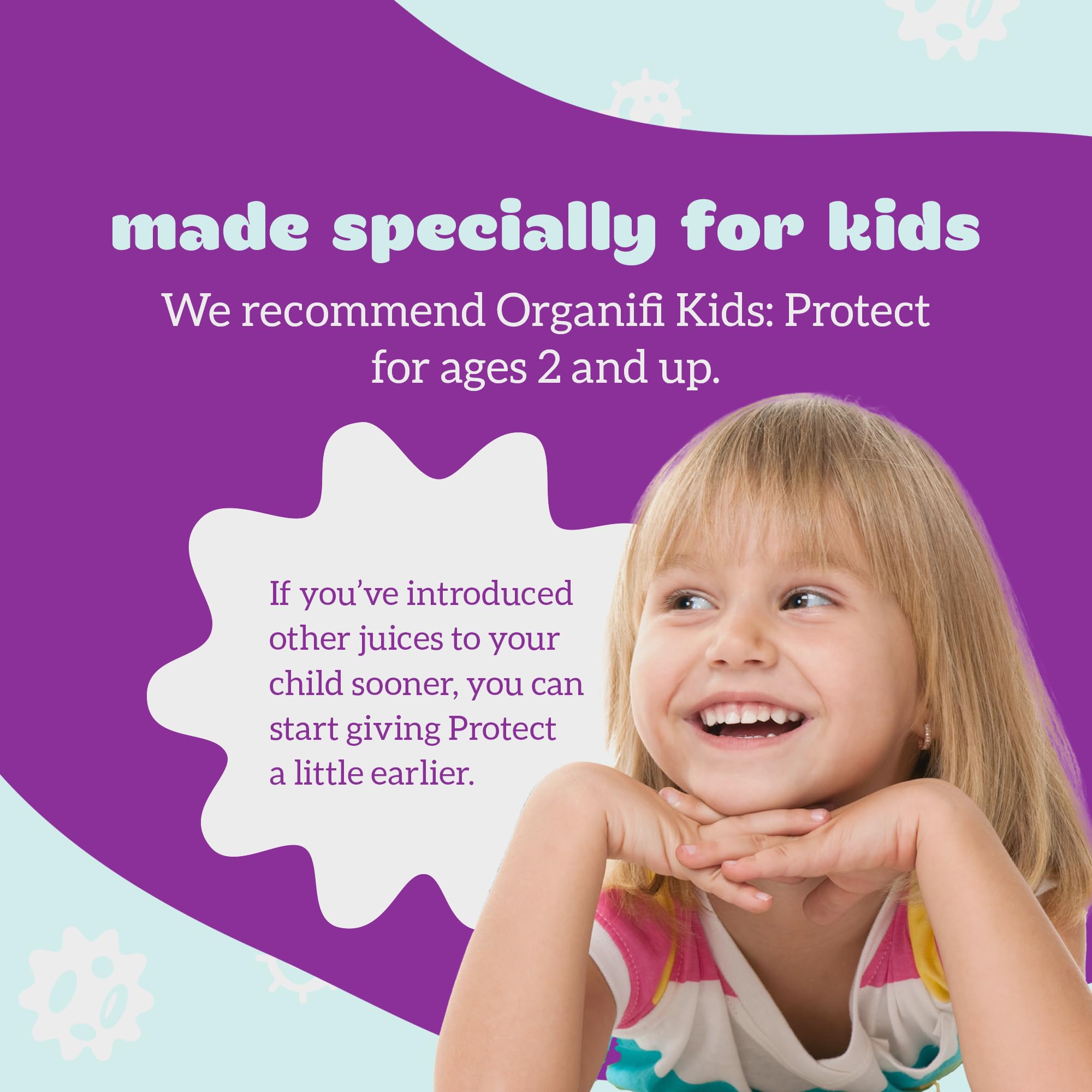 Organifi Kids Protect ingredientes naturales como saúco y zinc