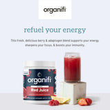 Organifi Red Juice: bebida para enfoque mental sin cafeína