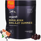 Organifi Shilajit Gummies: frasco frontal, sabor auténtico y posible aumento de energía