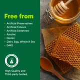 Organika Propolis Origen Canadiense, envase seguro para familia.