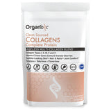 Organixx colageno, cuchara medidora para añadir la dosis diaria en bebidas