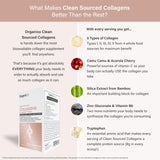 Organixx Colágeno disolución rápida en agua, café o batidos.
