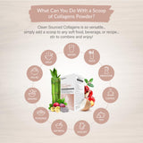 Organixx Colágeno con vitamina C y zinc, nutrientes para una piel saludable.