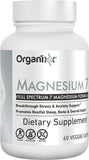 Organixx magnesio glicinato, cápsula cena, apoyo cardíaco y óseo