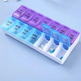 Organizador-pastillas 7-dias AM-PM capacidad amplia: acomoda varias pastillas