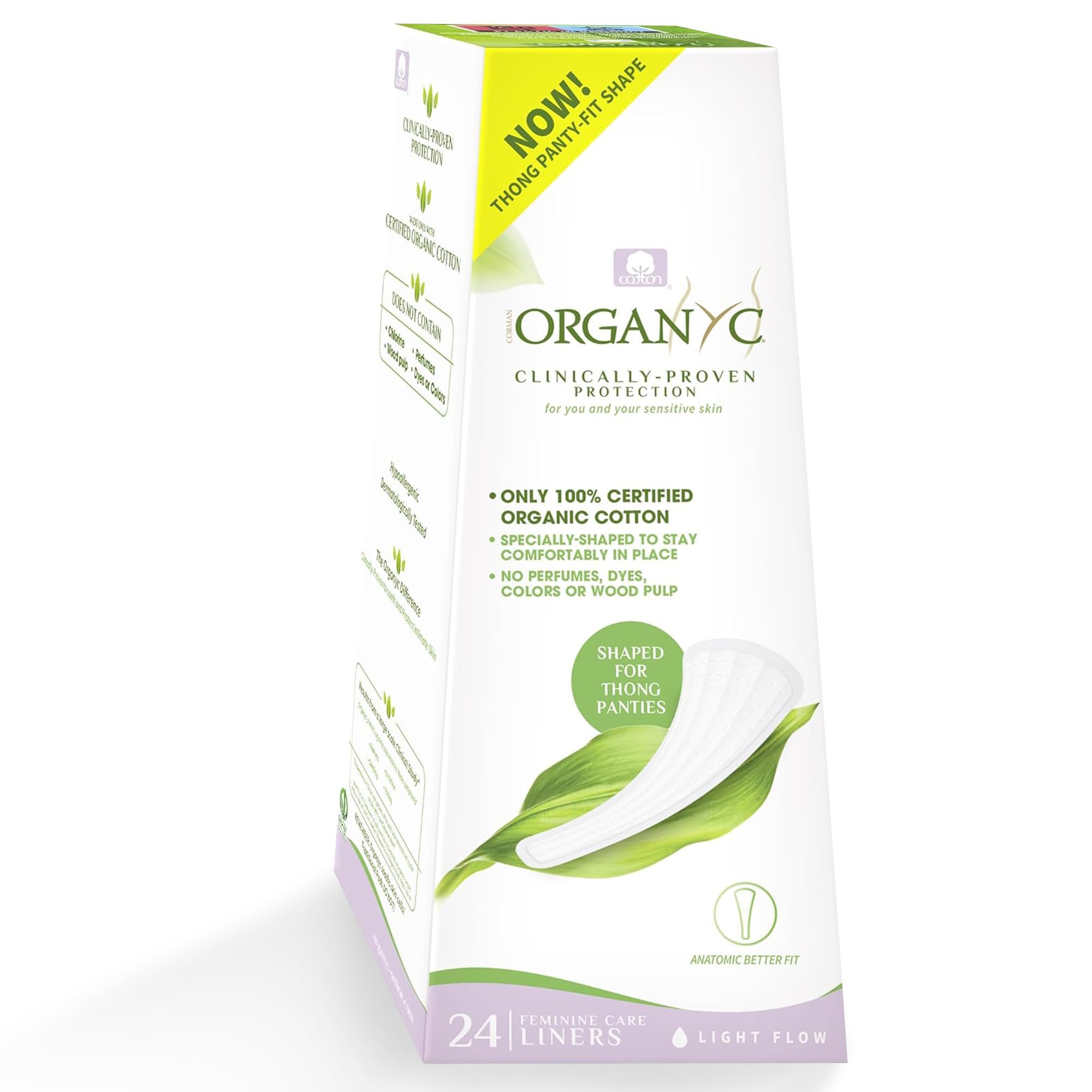 Organyc: algodon interior-exterior en tanga para comodidad diaria y piel sensible.