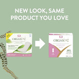 Organyc con algodón orgánico en contacto interior para comodidad diaria.
