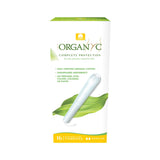 Organyc tampón orgánico con aplicador de cartón para mayor suavidad.