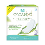Organyc toallas nocturnas de algodón orgánico, absorción eficiente para la noche.