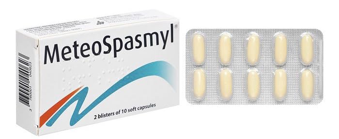 ORGMAX MeteoSpasmyl pack de 20 cápsulas blandas para comodidad digestiva diaria