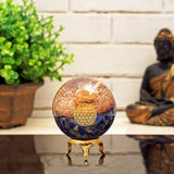 Orgonite Crystal portador incluido, pieza decorativa y funcional.