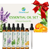 ORIENTLEAF Lavanda: frasco ámbar para difusor, aroma calmante para relajación diaria.
