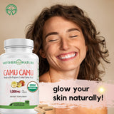 Origen amazónico Camu Camu de Mother Nature Organics en bosque sostenible