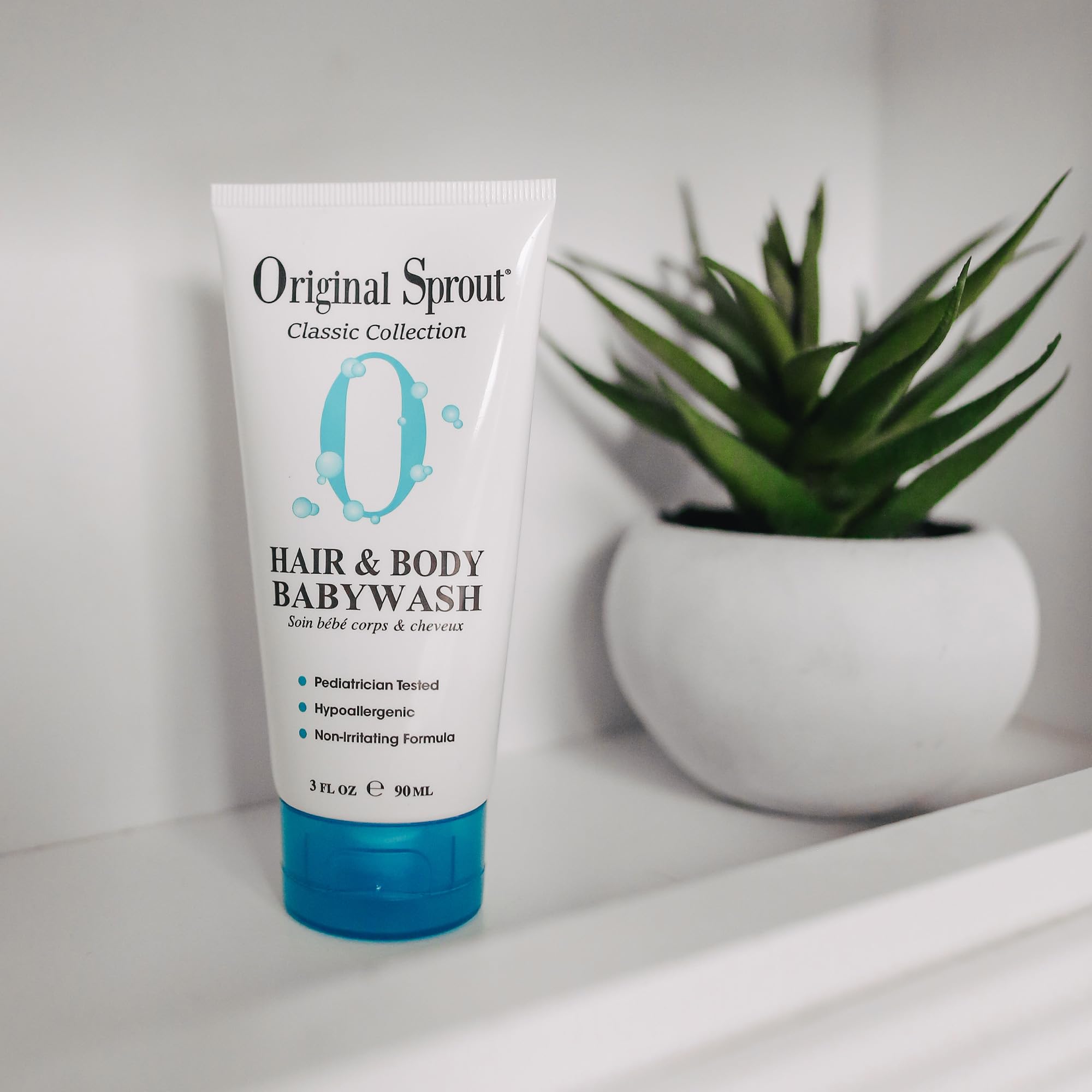 Original Sprout piel y cabello sensibles, fórmula suave para uso diario.