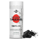 Orinthalixium Takesumi carbón activado de bambú en botella para apoyo digestivo suave