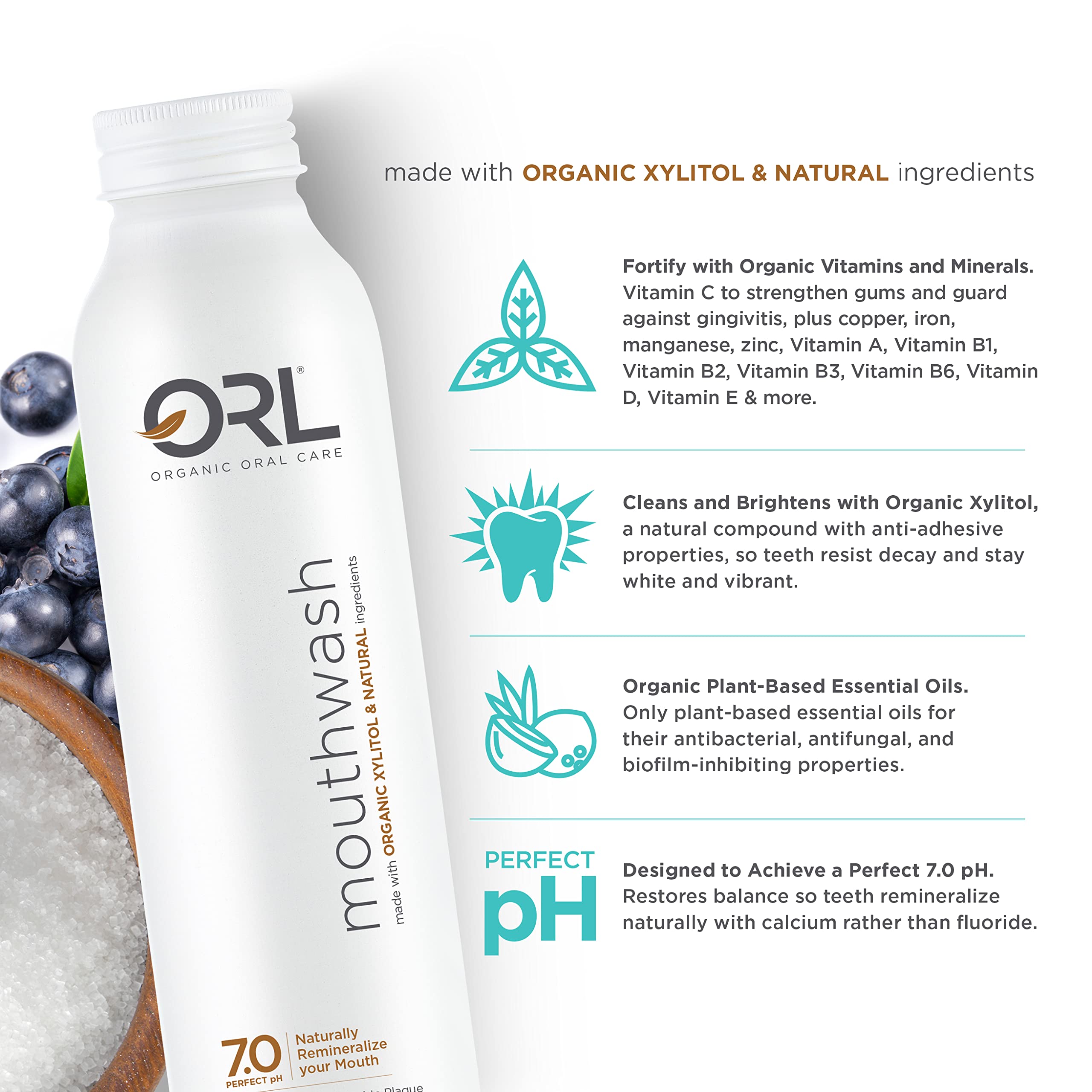 ORL ingredientes naturales sin fluoruro ofrecen aroma suave y seguridad