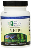 Ortho Molecular Products 5-HTP cápsulas en botella para ánimo estable