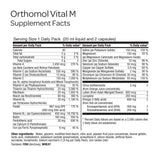 Orthomol Vital M, paquete diario listo para tomar en la rutina