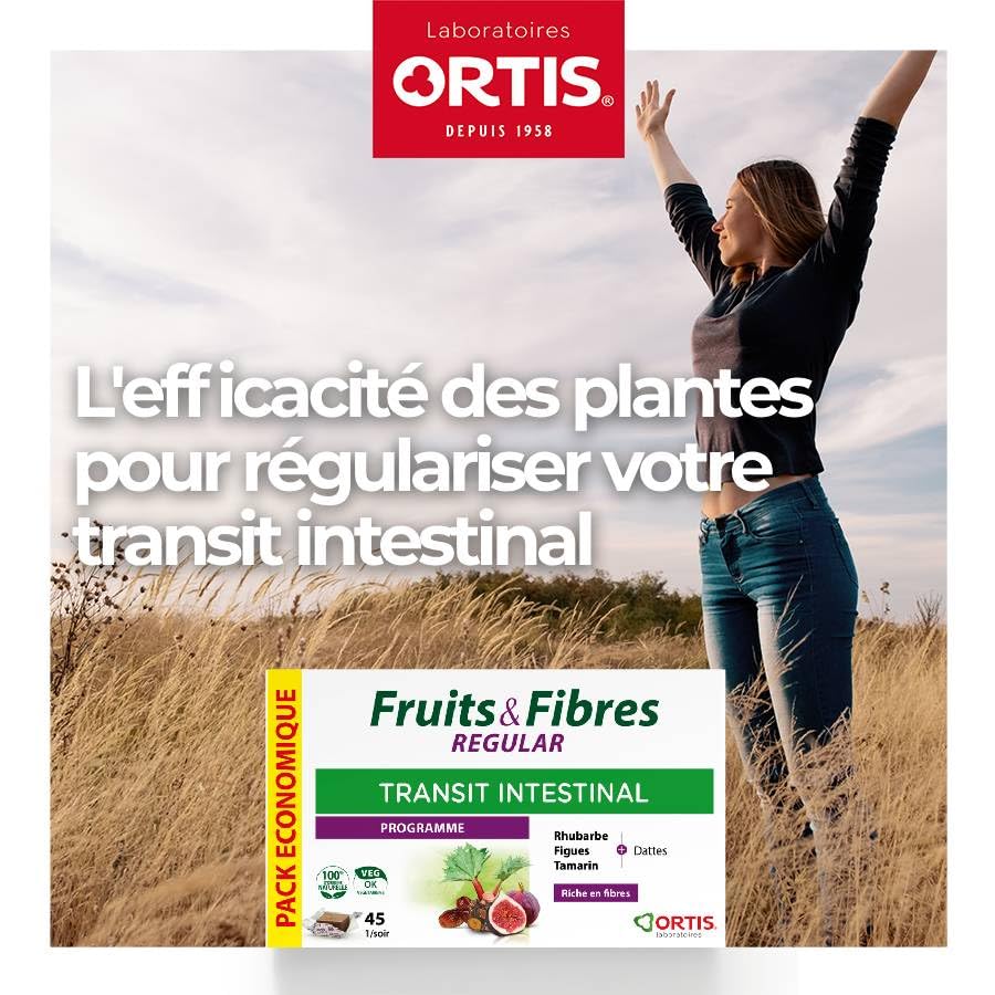 Ortis Frutos y Fibras Regular sabor frutal experiencia diaria