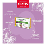 Ortis Frutos y Fibras Regular tamarindo figa para promover tránsito