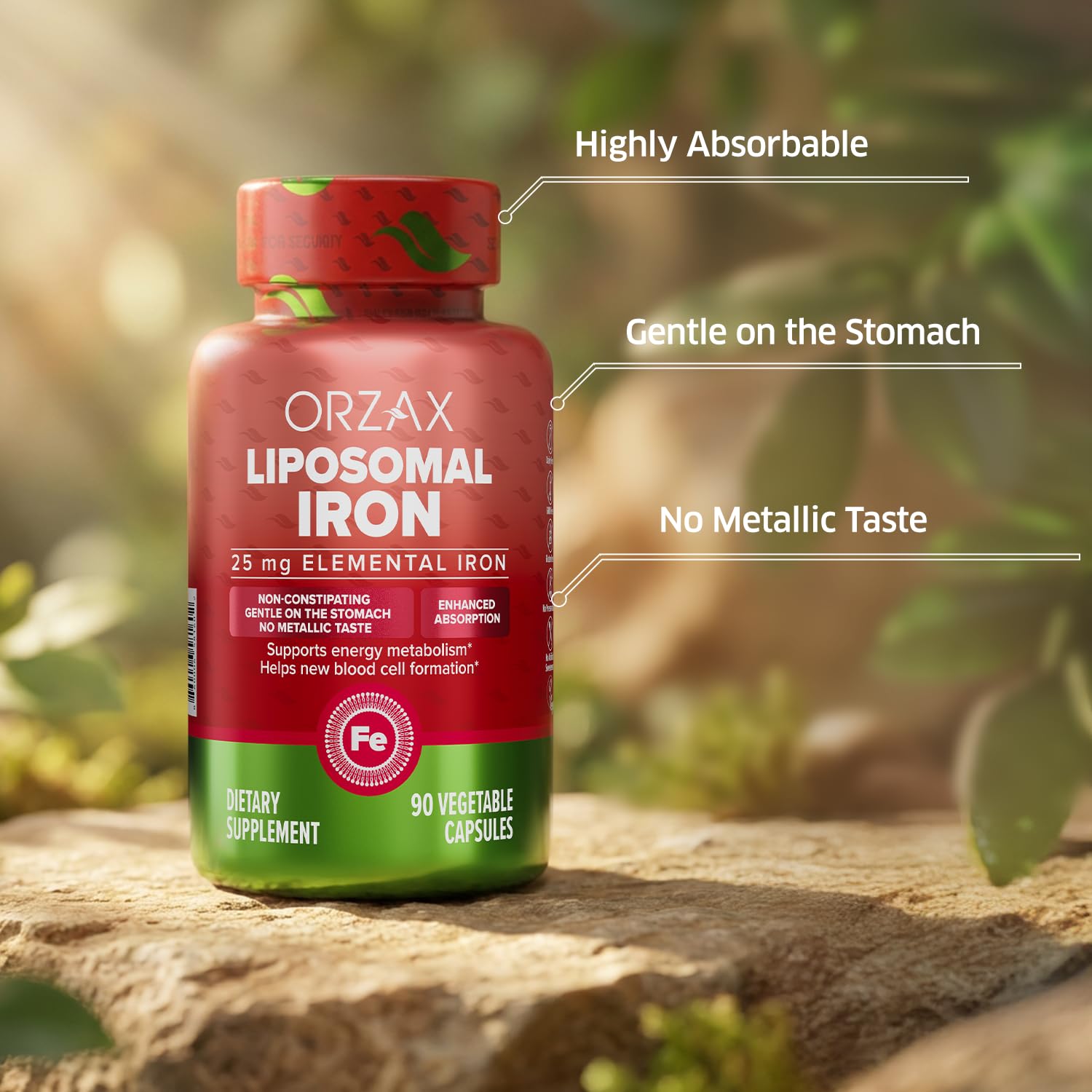 Etiqueta ORZAX sin gluten y sin OGMs, opción limpia para la dieta.