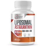 Envase de Osasuna Liposomal Astaxantina 24 mg para una ingesta diaria conveniente.