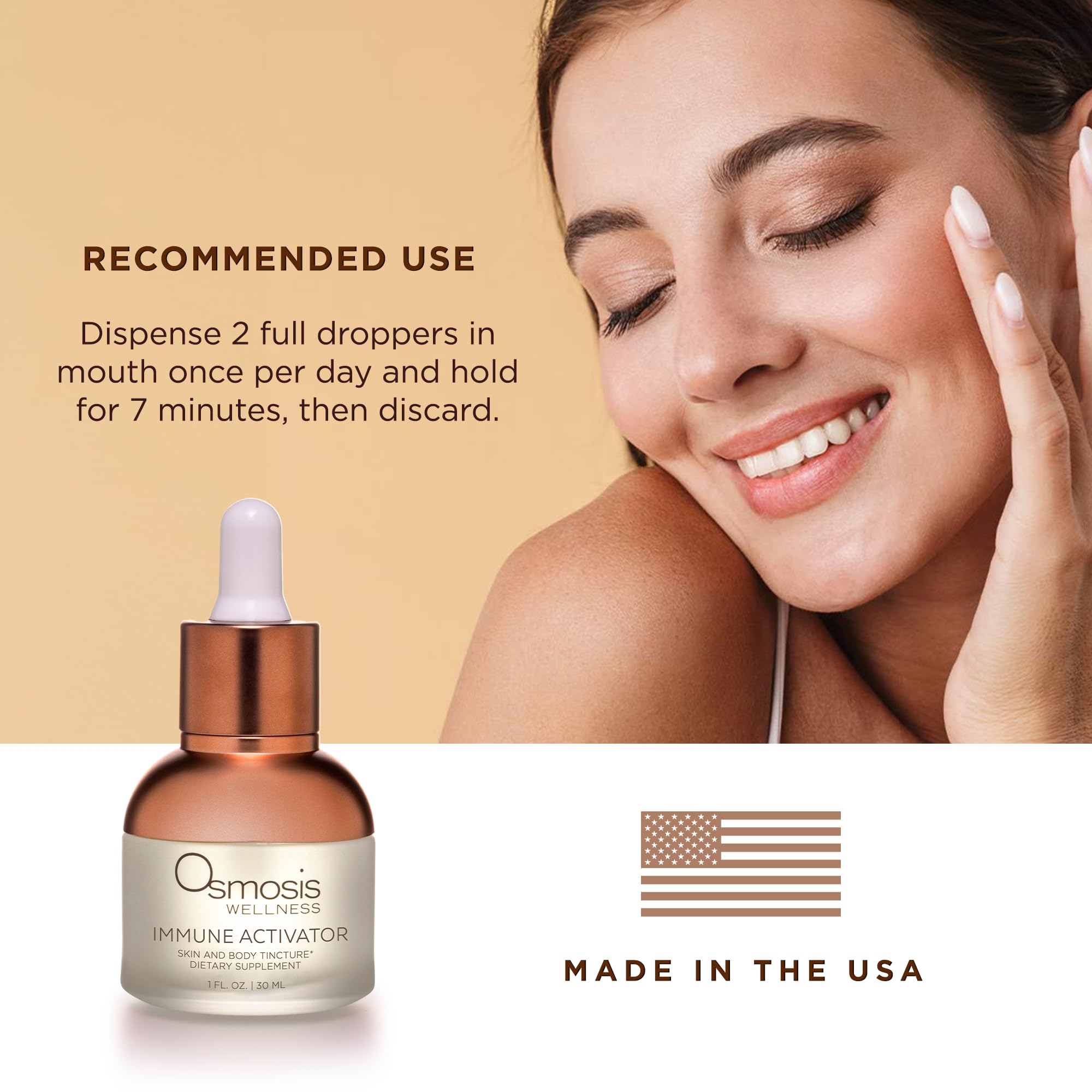 OSMOSIS Activador de Inmunidad, primer plano del envase y diseño.
