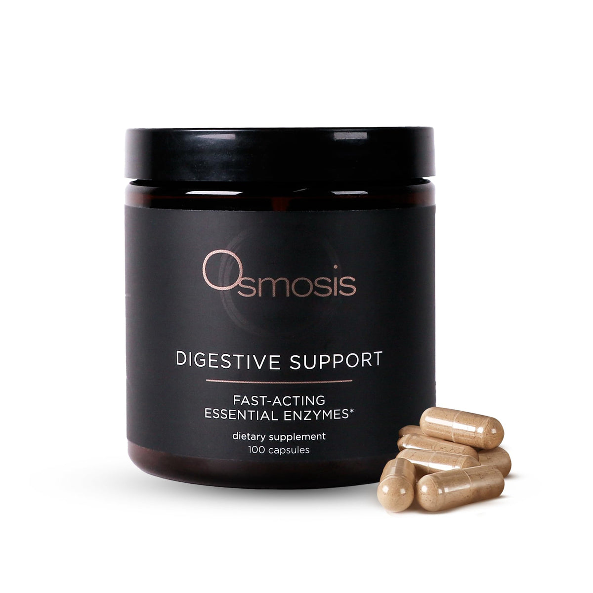 OSMOSIS: botella de enzimas digestivas lista para apoyar la digestión diaria