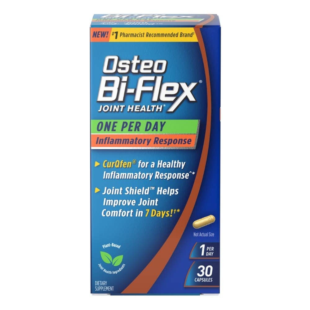 Osteo Bi-Flex cápsula diaria: apoyo a la movilidad cotidiana.