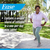 Osteo Bi-Flex Ease, cápsulas fáciles de tragar, diseño cómodo.