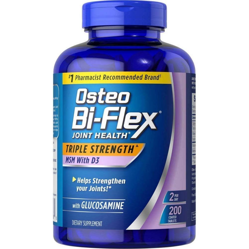 Osteo Bi Flex con glucosamina y vitamina D, apoyo diario a la movilidad