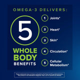 Osteo Bi-Flex Omega-3, cápsulas blandas, apoyo diario para articulaciones y movilidad