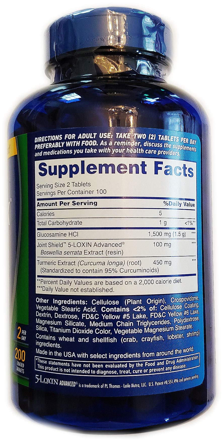 Osteo Bi-Flex: cápsulas con curcuma para articulaciones saludables