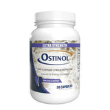 Ostinol ZyCal 350: botella de cápsulas para huesos y articulaciones.