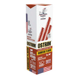 Ostrim barritas jerky de res y nandu, sabor barbacoa, snack proteico para energía diaria