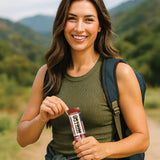Ostrim snack jerky barbacoa, sabor intenso para entrenamiento ligero